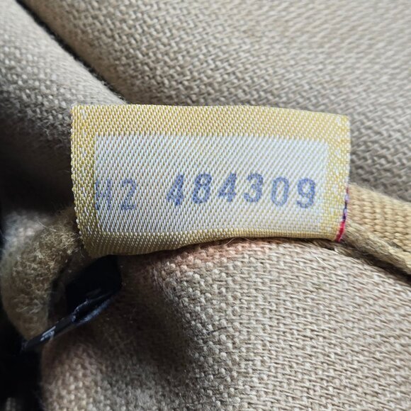 Dooney & Bourke Signature Monogram Tote Bag With Leather Trim Beige/Brown - Picture 9 of 14